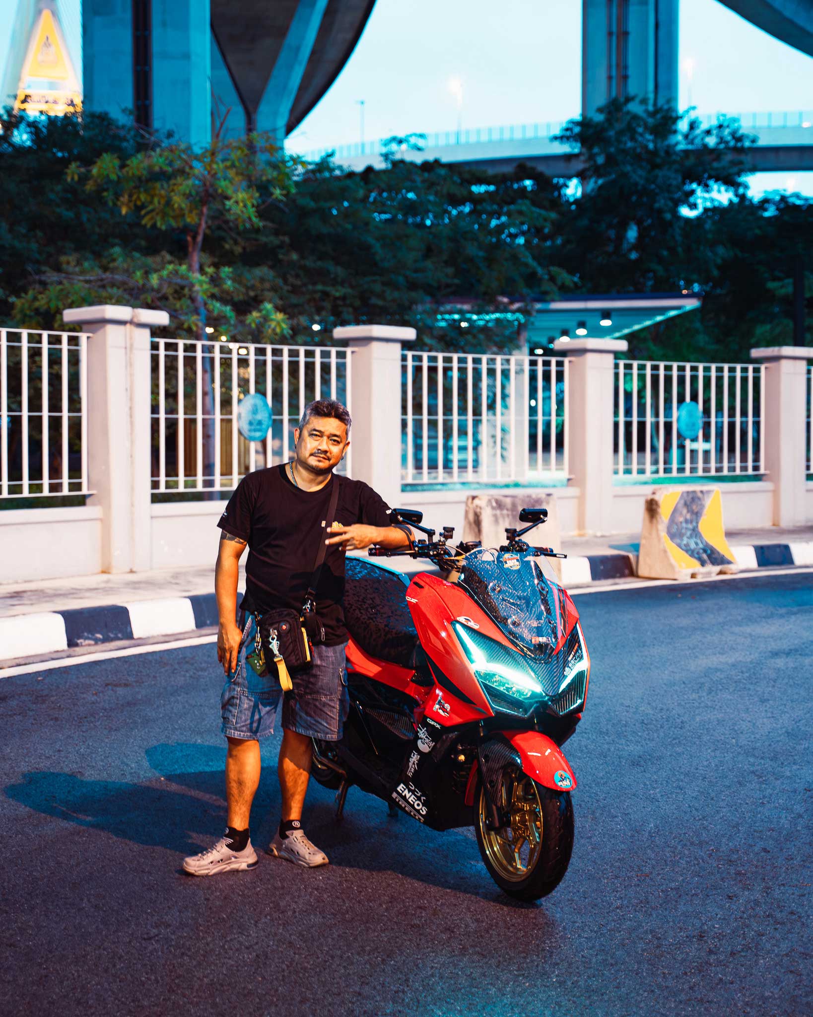 GPX meeting night ride bhumibol bridge