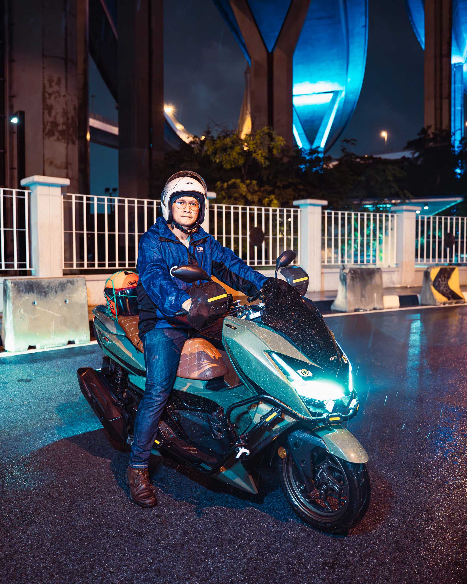 GPX meeting night ride bhumibol bridge
