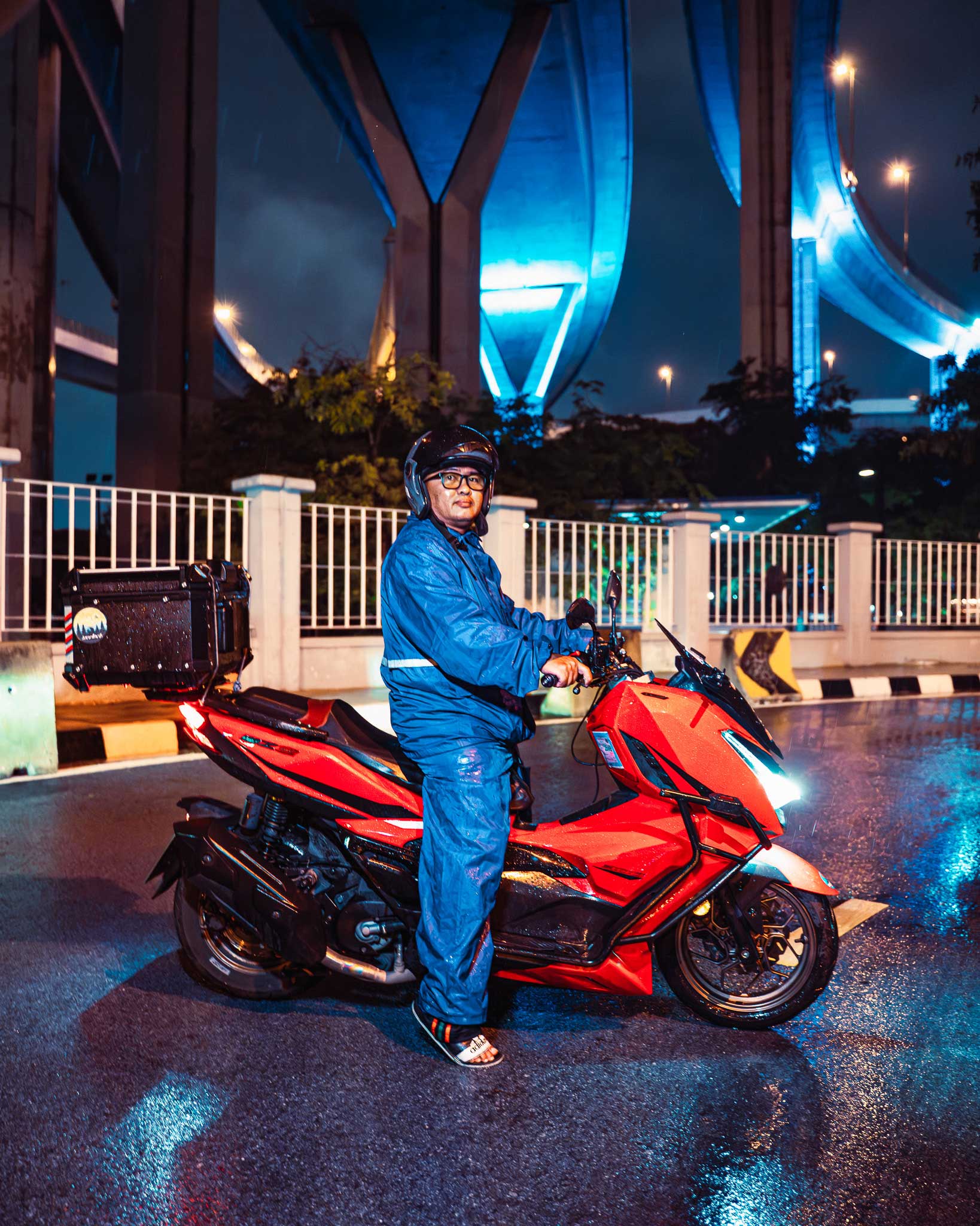 GPX meeting night ride bhumibol bridge