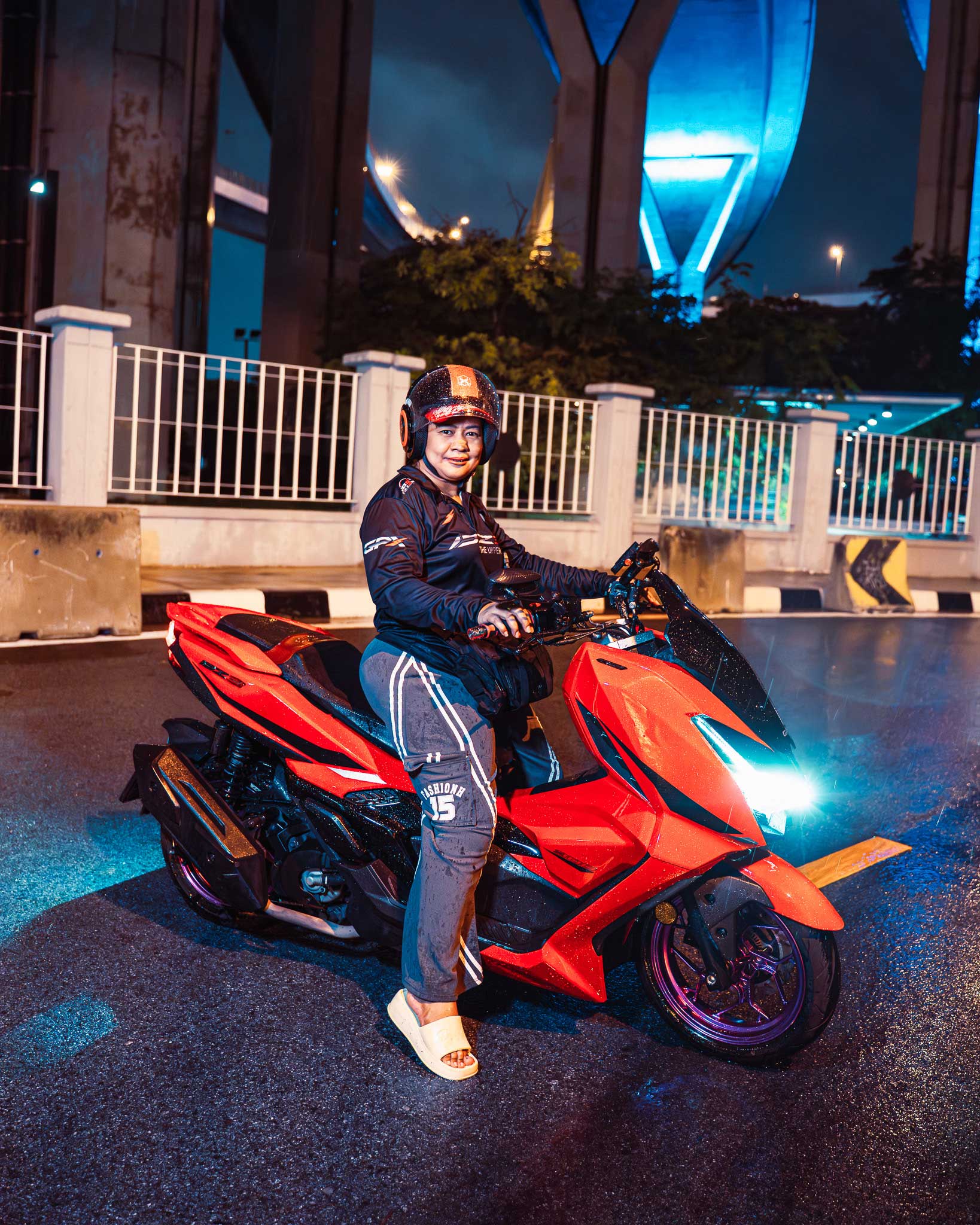 GPX meeting night ride bhumibol bridge