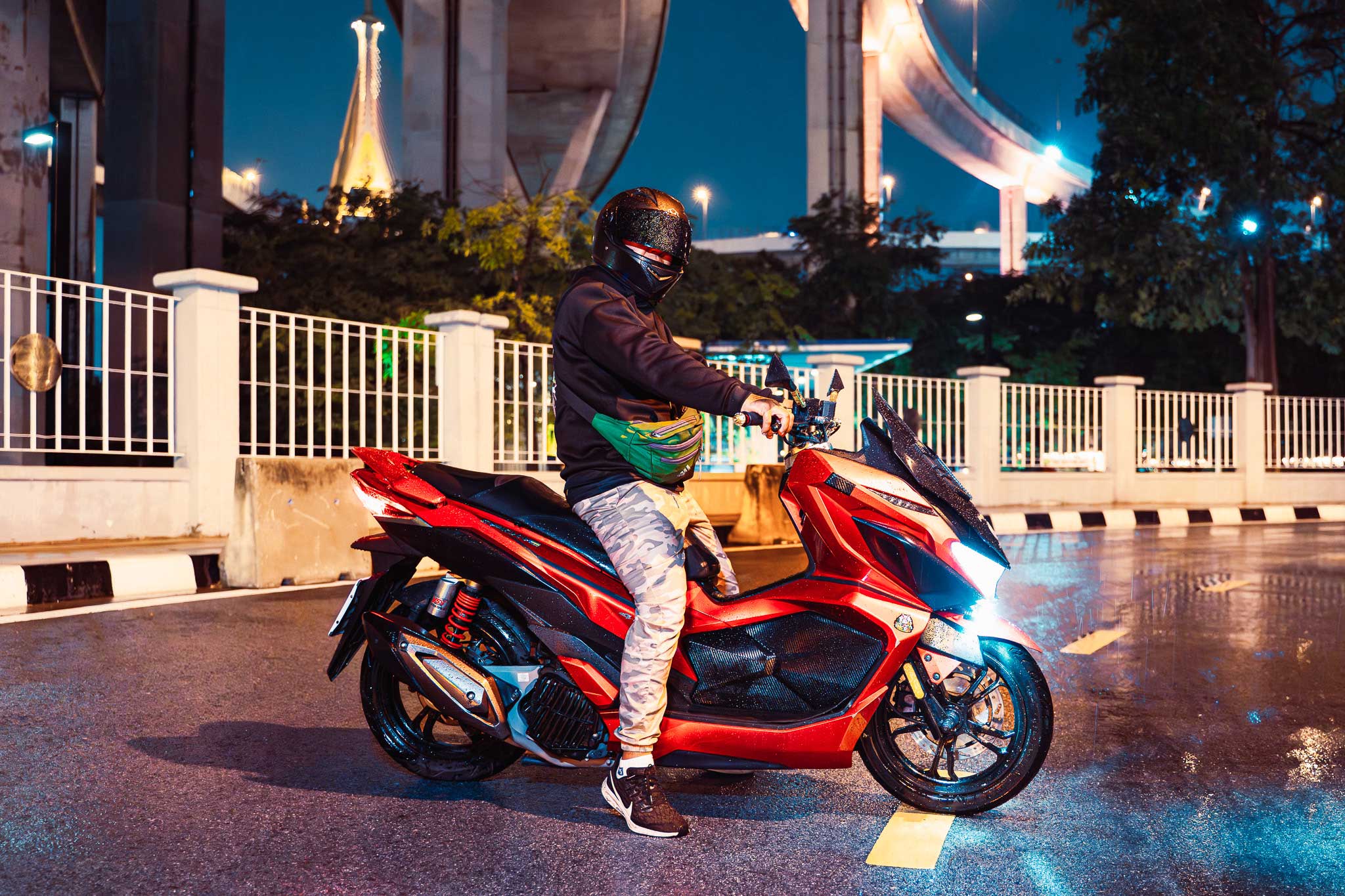 GPX meeting night ride bhumibol bridge