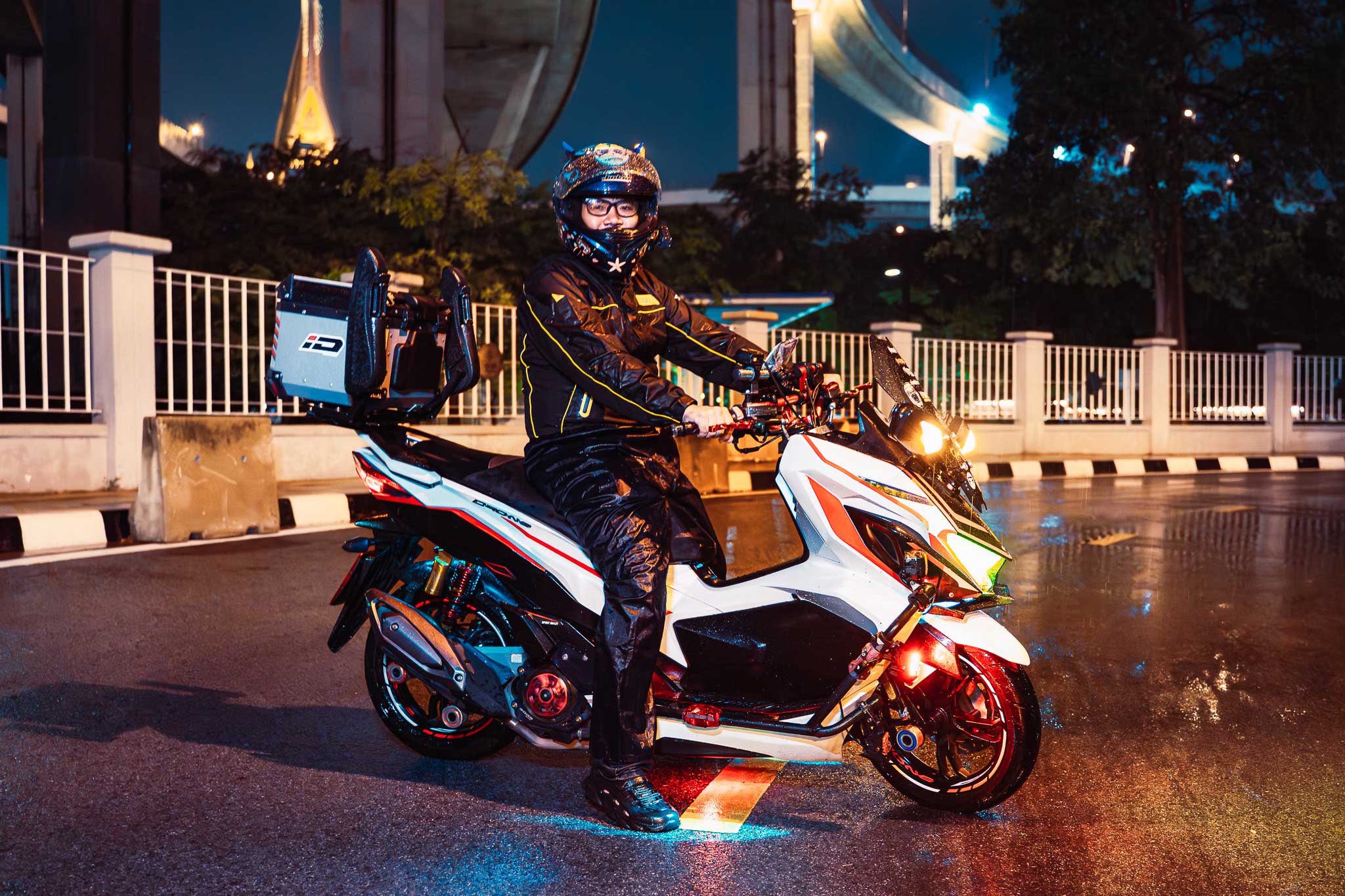 GPX meeting night ride bhumibol bridge
