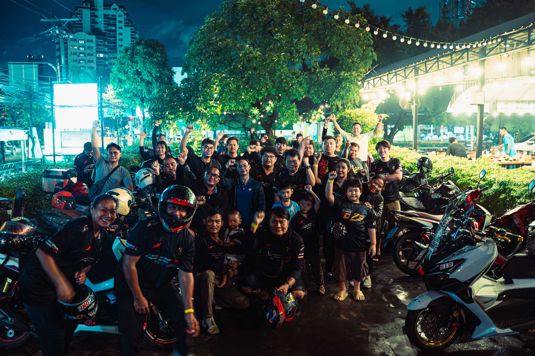 GPX meeting night ride bhumibol bridge